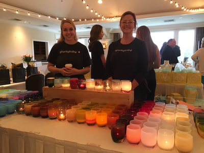 Glassybaby at Toasting to Teal 2017