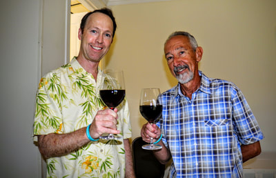 John And Bob at Toasting to Teal 2016