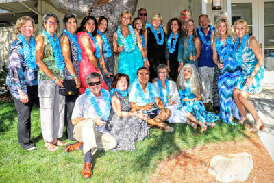 Lei Group Pic at Toasting to Teal 2016