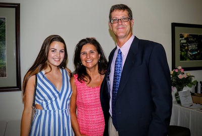 Mark And Family at Toasting to Teal 2016