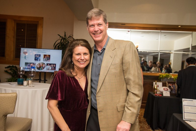 Mark And Kelly at Toasting to Teal 2019
