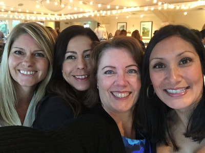 Wendy Eugenia Amy Karolyn at Toasting to Teal 2017